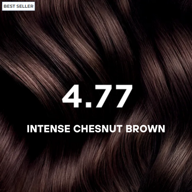 Permanent Color Kit - 4.77 Intense Chesnut Brown