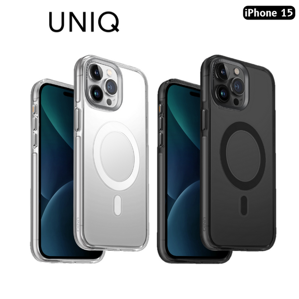 UNIQ Calio Hybrid Magclick Charging For iPhone 15 Phone Case