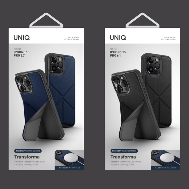 UNIQ Transforma MagClick For iPhone 15 Charging Phone Back Case