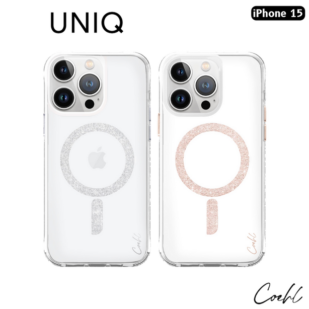 UNIQ Coehl Glace MagClick Charging For iPhone 15 Phone Case
