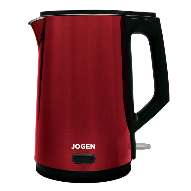 Jogen KE 4213 Electric Stainless Steel Kettle 1.9L 2200W Keep Warm (Red)
