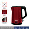 Jogen KE 4211 Electric Stainless Steel Kettle 1.7L 2200W Keep Warm (Red)