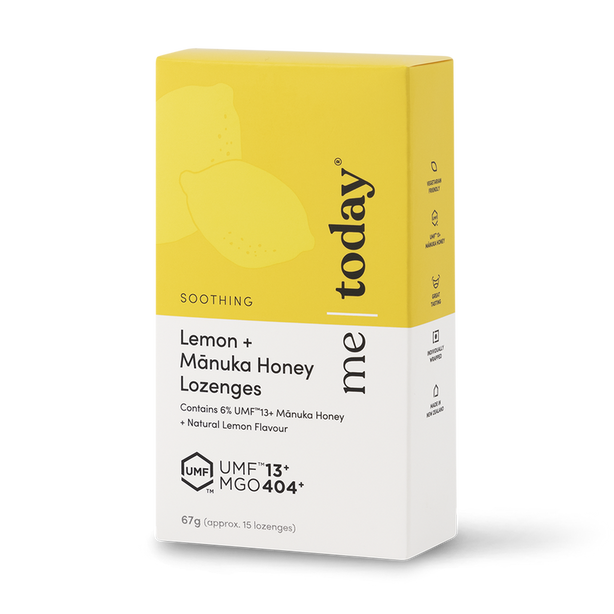 Me Today Lemon & Manuka Honey Lozenges (Individual Packaged)