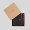 COACH Boxed Notebook And Pencil Case Gift Set In Colorblock Signature Canvas Charcoal/Wine RS-CE908