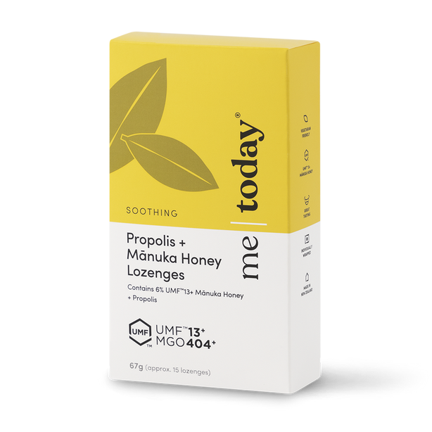 Me Today Propolis & Manuka Honey Lozenges (Individual Packaged)