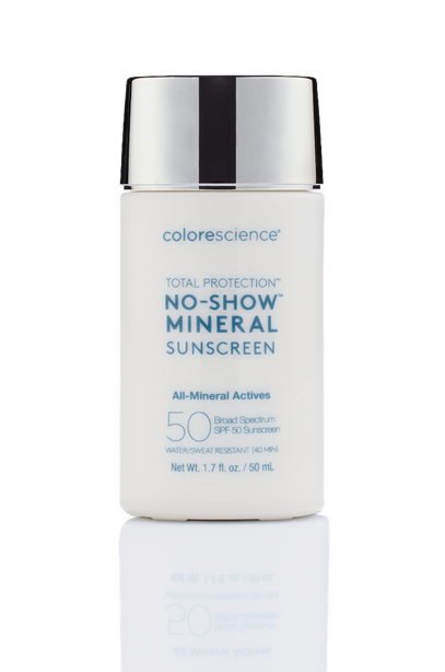 Colorescience Total Protection™ No-Show™ Mineral Sunscreen SPF 50 (50mL)