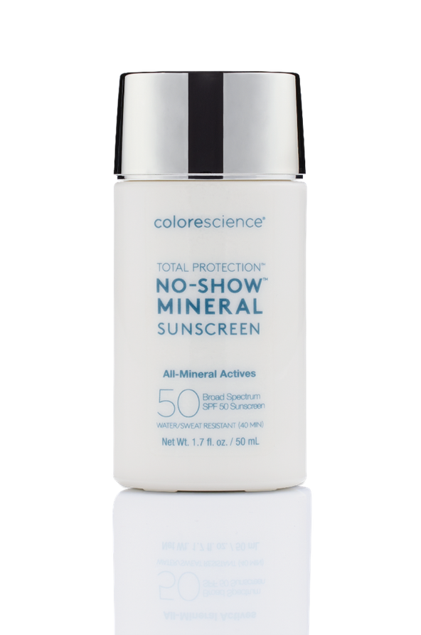 Colorescience Total Protection™ No-Show™ Mineral Sunscreen SPF 50 (50mL)