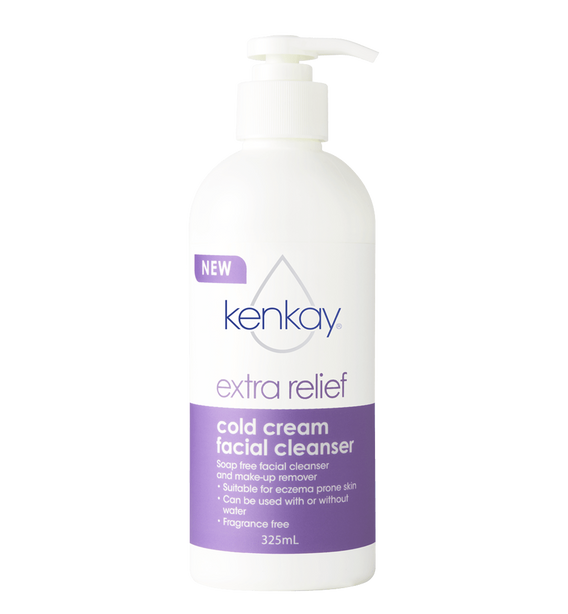 Kenkay Extra Relief Cold Cream Facial Cleanser (325mL)