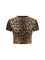 Dolce & Gabbana Leopard-print cropped T-shirt - Leo New