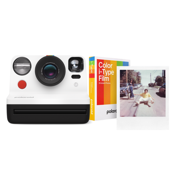Polaroid Now Gen 2 Starter Kit (Polaroid Now Black&White + I-Type Film)