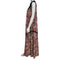 Anne Kelly Sleeveless Floral Long Dress in Carbon