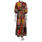 Anne Kelly Patchwork Print Dress - Polyester in Carbon