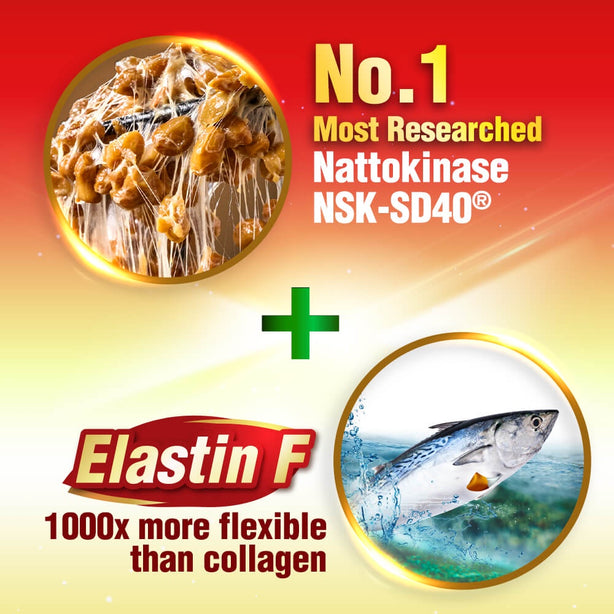 LABO Nutrition VesseCLEAR EX Nattokinase - Clean & Flexible Blood Vessels 30s