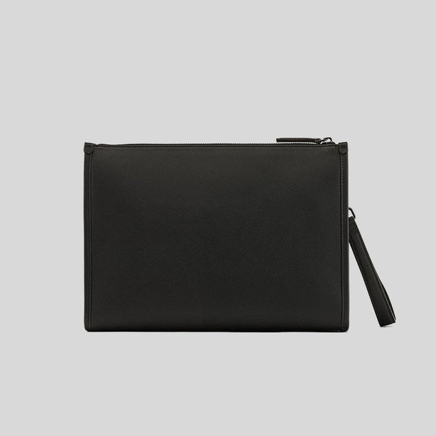 MCM Aren Crossbody Pouch in Spanish Calf Leather Black RS-MMRDATA03BK001