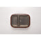 Cuitisan Partition Rect No 3 ( 2 compartment ) 700ml