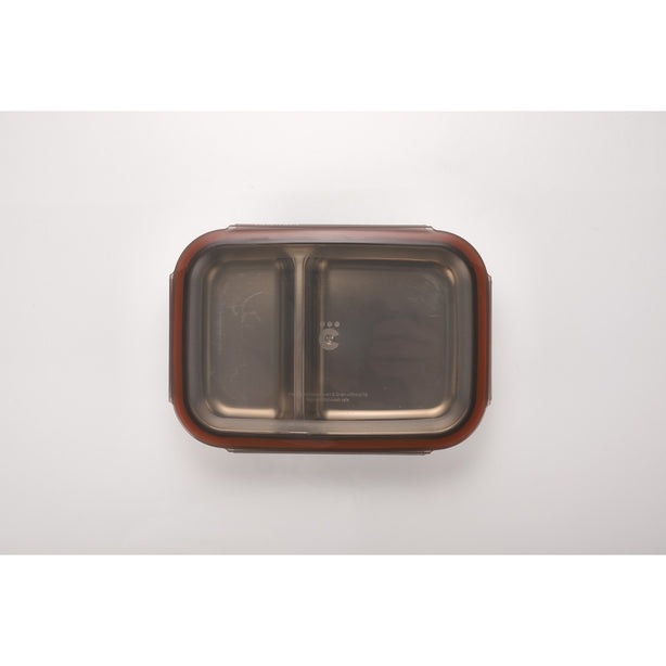 Cuitisan Partition Rect No 3 ( 2 compartment ) 700ml