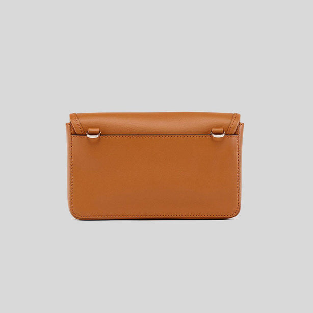 MCM Aren Camera Bag in Spanish Calf Leather Cognac RS-MXZDATA15CO001
