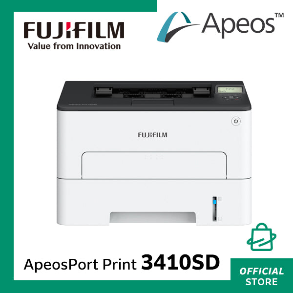 [NEW]FUJIFILM ApeosPort Print 3410SD A4 Monochrome Laser Wireless Printer | Print | 34ppm | Local delivery & warranty