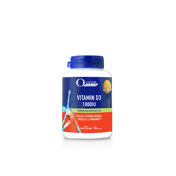 Ocean Health Vitamin D3 1000IU (60s)