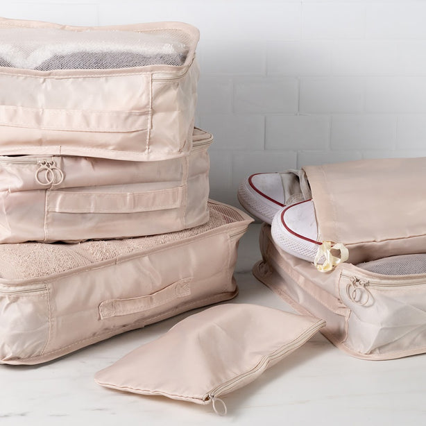 Travel Packing Cubes Set of 6 - Robinsons Special Buy