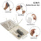 StitchesandTweed Baby Travel Essential - 6 in 1 Bottle Cleaner Kit with Silicone Bottle Brush, Soap Dispenser, Bottle Drying Rack for Home and Travel - Ecru