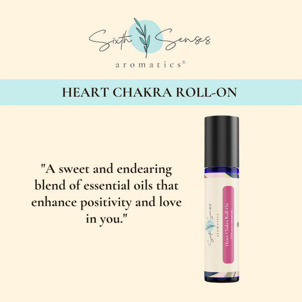 Sixth Senses Aromatics Heart Chakra Roll-On