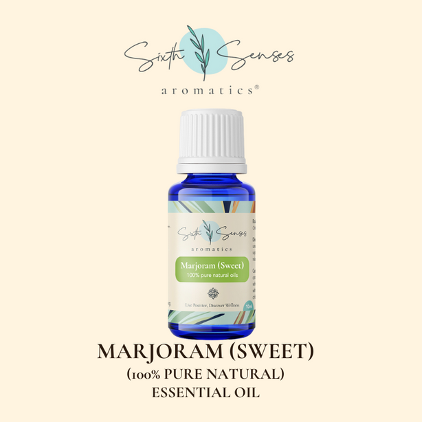 Sixth Senses Aromatics Sweet Marjoram essential oil