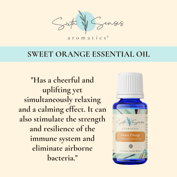 Sixth Senses Aromatics Sweet Orange essential oil