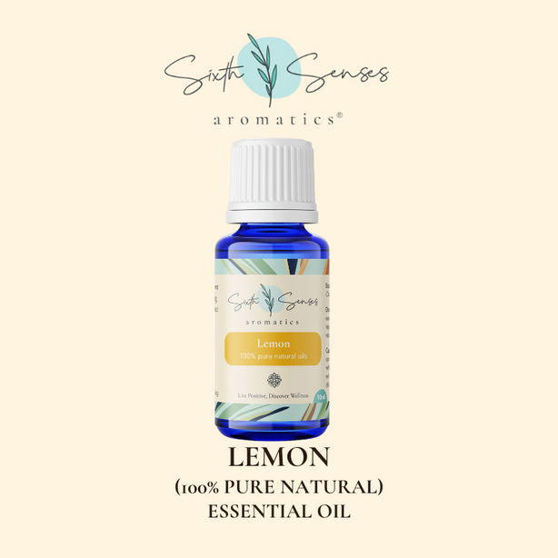Sixth Senses Aromatics Lemon essential oil