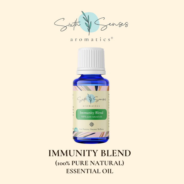 Sixth Senses Aromatics Immunity Blend essential oils