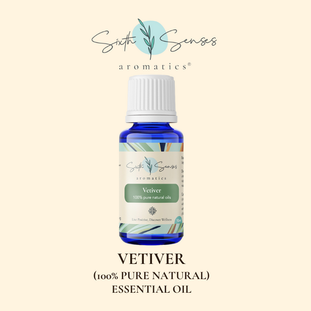 Sixth Senses Aromatics Vetiver essential oil