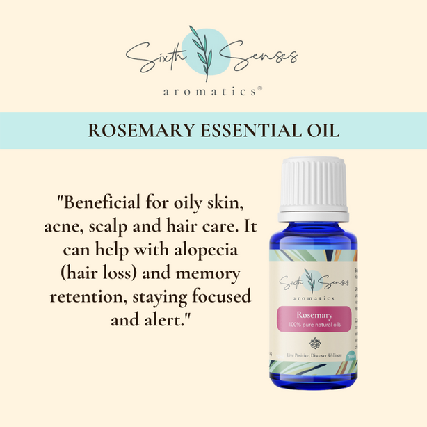Sixth Senses Aromatics Rosemary essential oil