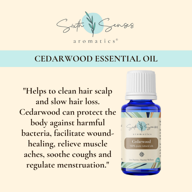 Sixth Senses Aromatics Cedarwood (atlas) essential oil