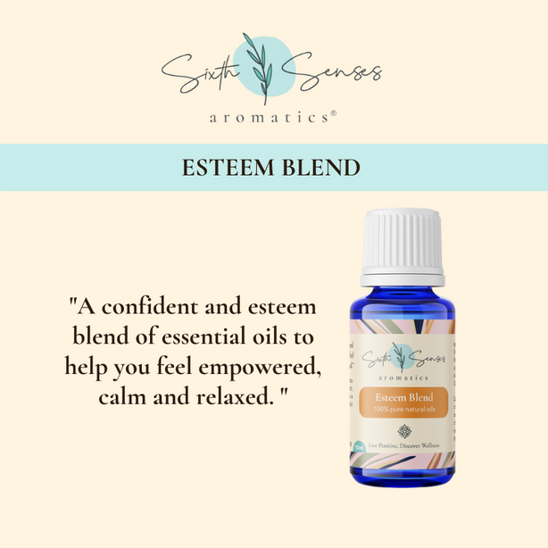 Sixth Senses Aromatics Esteem Blend essential oils