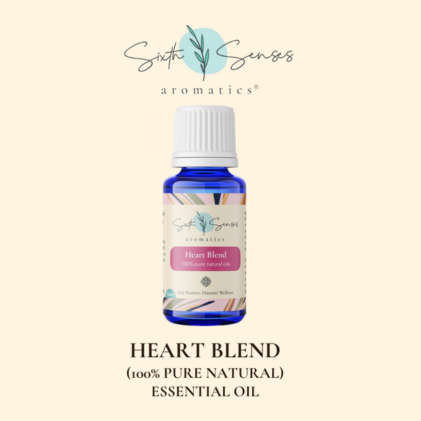 Sixth Senses Aromatics Heart Blend essential oils