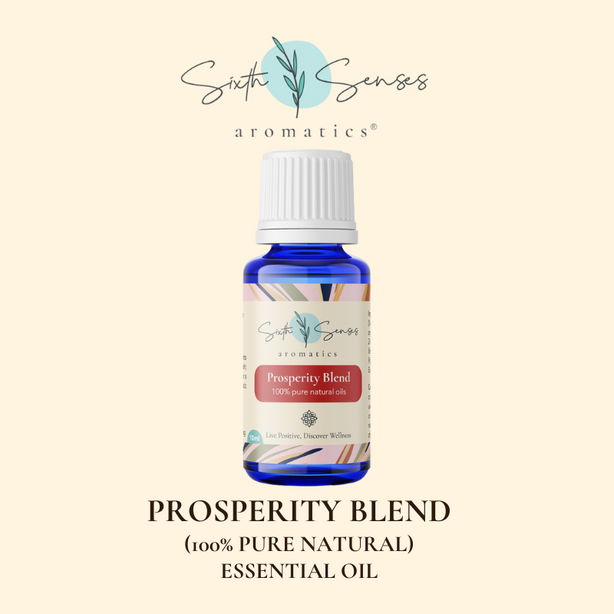 Sixth Senses Aromatics Prosperity Blend essential oils