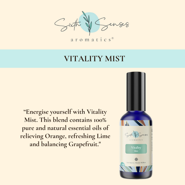 Sixth Senses Aromatics Vitality Mist