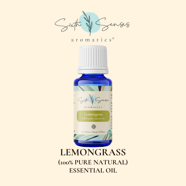 Sixth Senses Aromatics Lemongrass essential oil