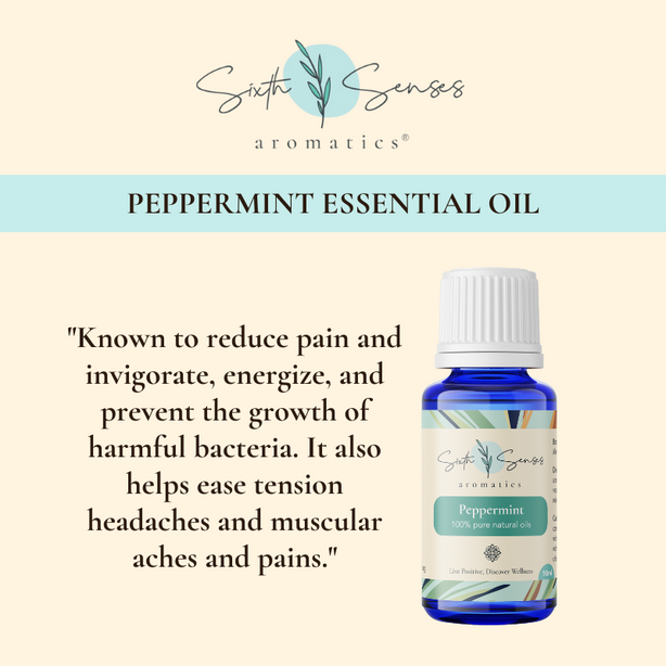 Sixth Senses Aromatics Peppermint essential oil