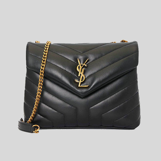 SAINT LAURENT YSL Loulou Small Chain Bag In Quilted 
