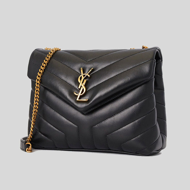 SAINT LAURENT YSL Loulou Small Chain Bag In Quilted 