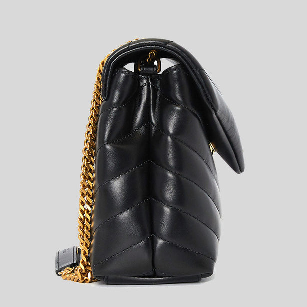 SAINT LAURENT YSL Loulou Small Chain Bag In Quilted 