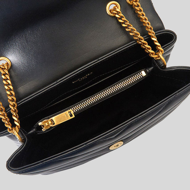 SAINT LAURENT YSL Loulou Small Chain Bag In Quilted 