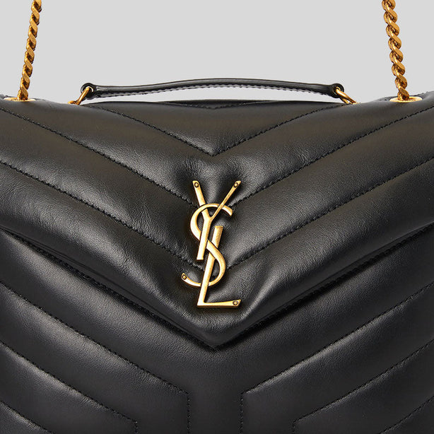 SAINT LAURENT YSL Loulou Small Chain Bag In Quilted 