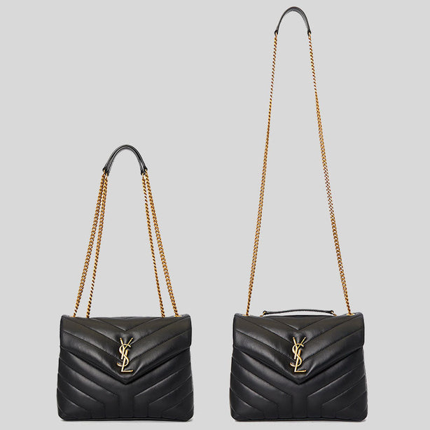 SAINT LAURENT YSL Loulou Small Chain Bag In Quilted 