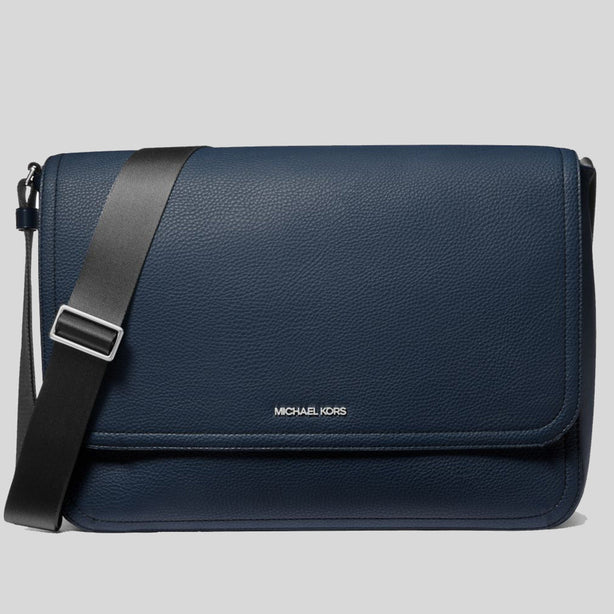 MICHAEL KORS Cooper Messenger Bag Navy RS-37H3LCOM2U