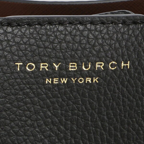 TORY BURCH  Perry Small Triple Compartment Tote Bag Black RS-81928