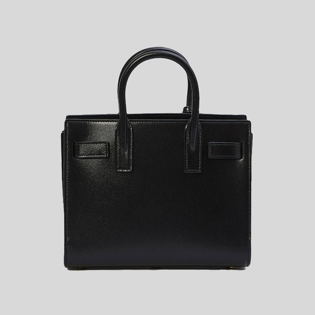 SAINT LAURENT YSL Sac De Jour Nano In Calf Leather Black RS-39203502G9W