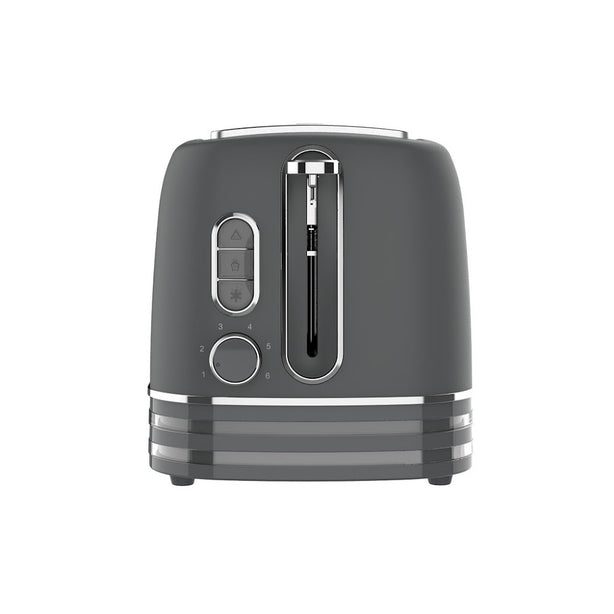 Rivera Series 2-Slice Bread Toaster (Grey)
