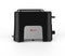 Pastel Color 2-Slice Bread Toaster (Black)